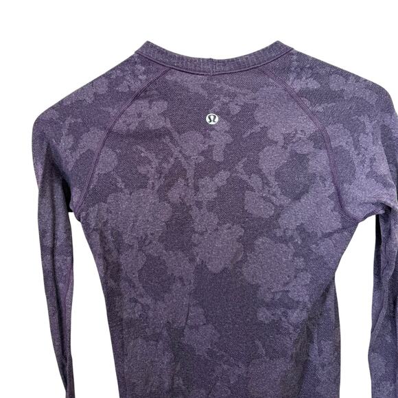 Lululemon Run Swiftly Tech Long Sleeve Special Edition Concord Grape Size 4 - Picture 6 of 8